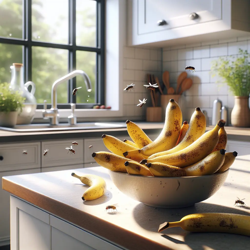 Sådan slipper du af med bananfluer – 7 praktiske råd